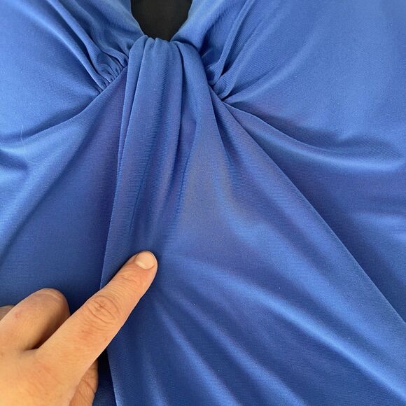 Miraclesuit So Riche Marina Draped Underwire Padded Cup Tankini Swim Suit Sz 8 - Picture 12 of 12